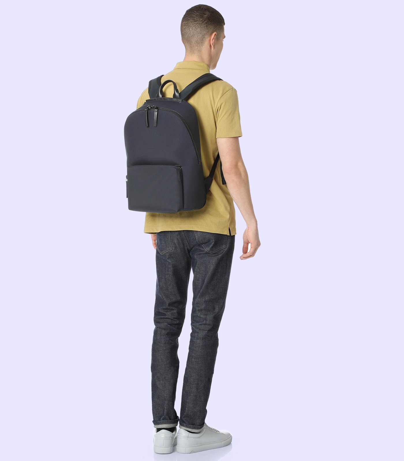 Nylon Zip Top Rucksack - Image 4