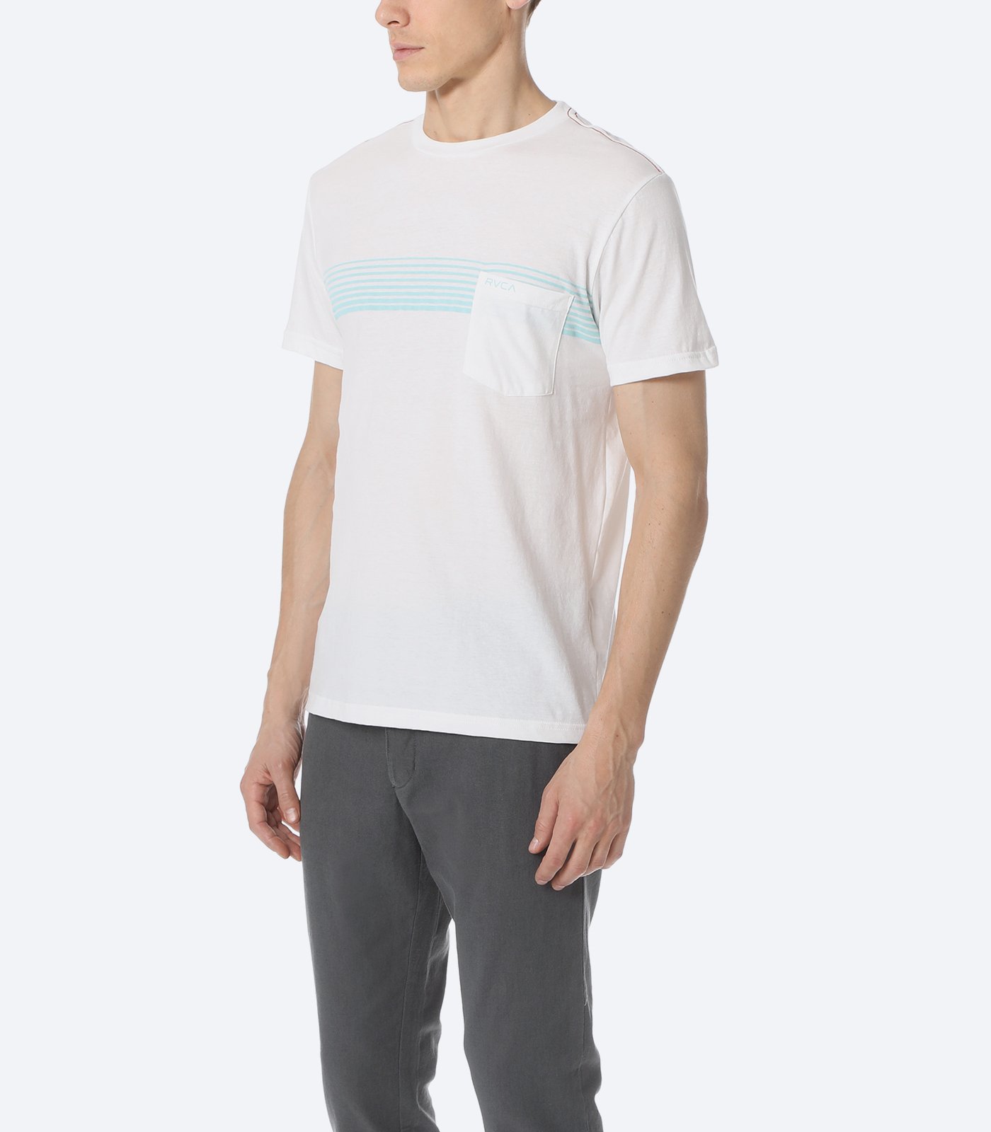 RVCA Stripe Tee - Image 4