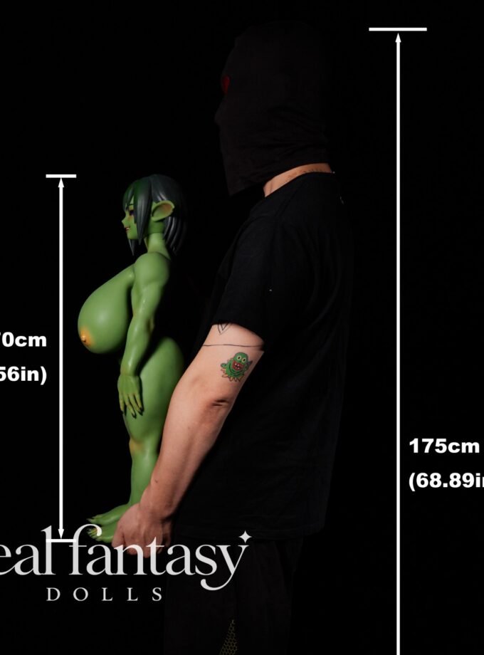 70cm (2'4") K-Cup CLM Classic Si70cm GB Zarga Full Silicone - Climax Doll