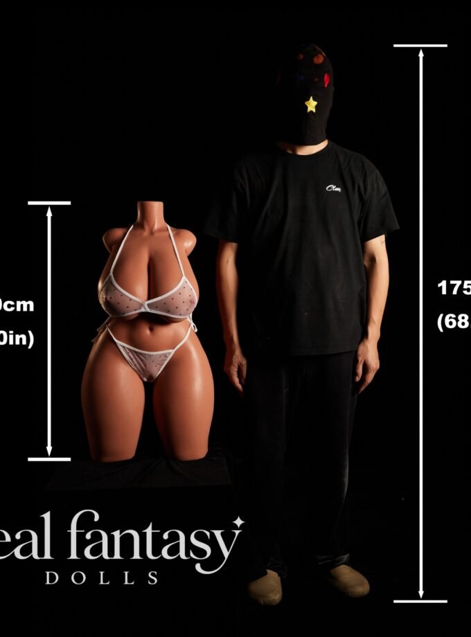 80cm (2'7") K-Cup CLM ULW ULW 884 Torso Full Silicone - Climax Doll