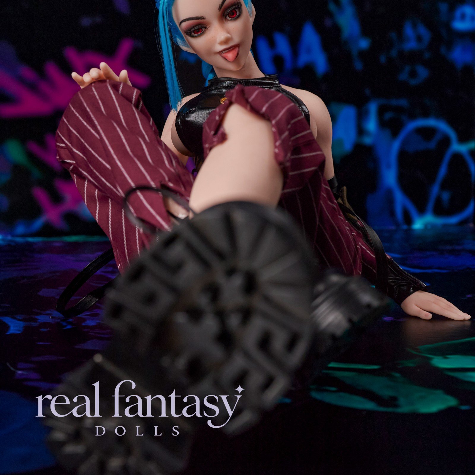 70cm (2'4") D-Cup Jetta Cinnamon (Head #Jetta) Full Silicone - Climax Doll - Image 29