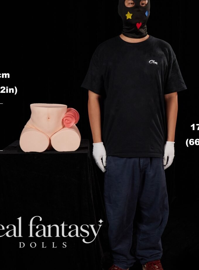 24.5cm (0'10") CLM Pro PA-Ray Butt Torso Full Silicone - Climax Doll