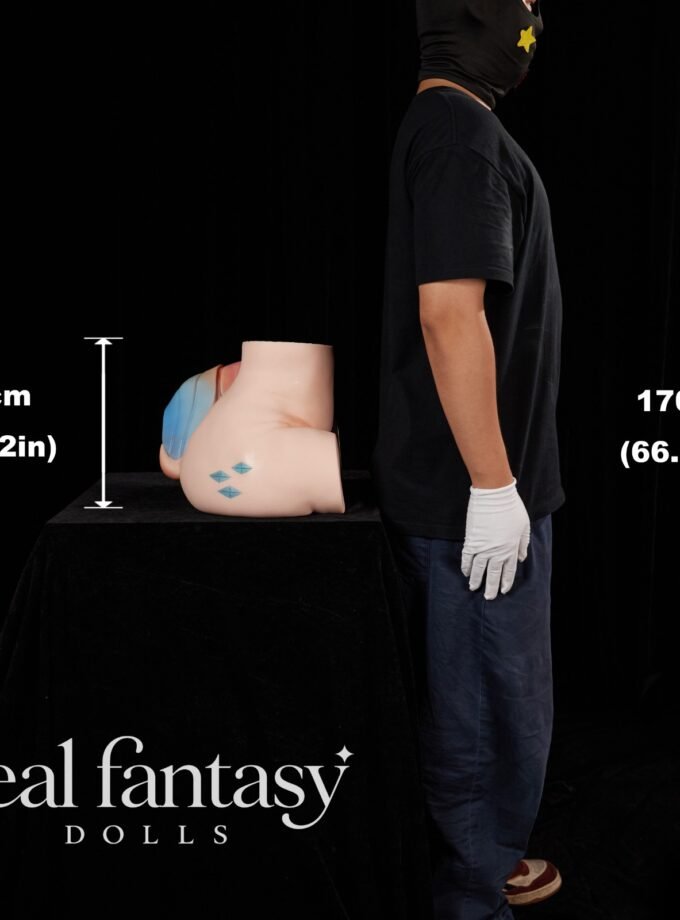 24.5cm (0'10") CLM Pro PA-Ray Butt Torso Full Silicone - Climax Doll