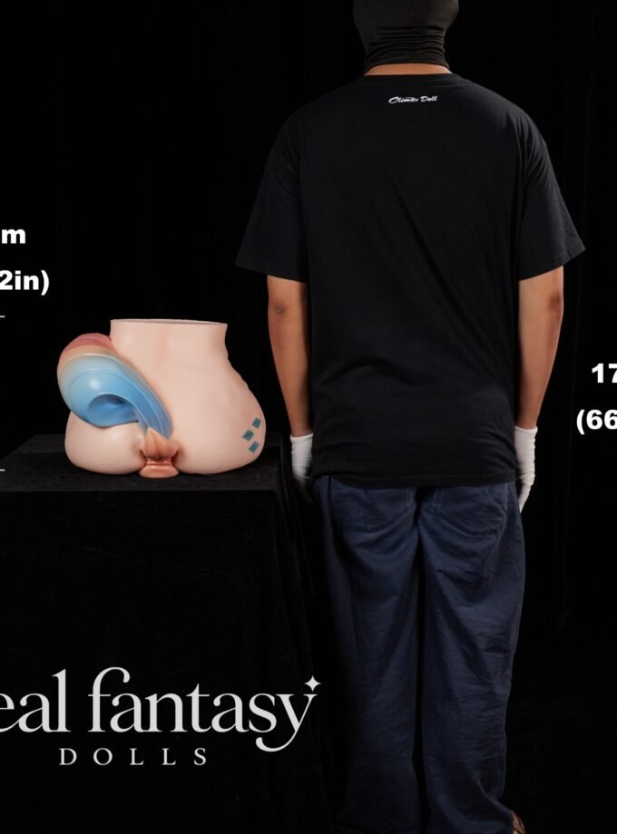 24.5cm (0'10") CLM Pro PA-Ray Butt Torso Full Silicone - Climax Doll