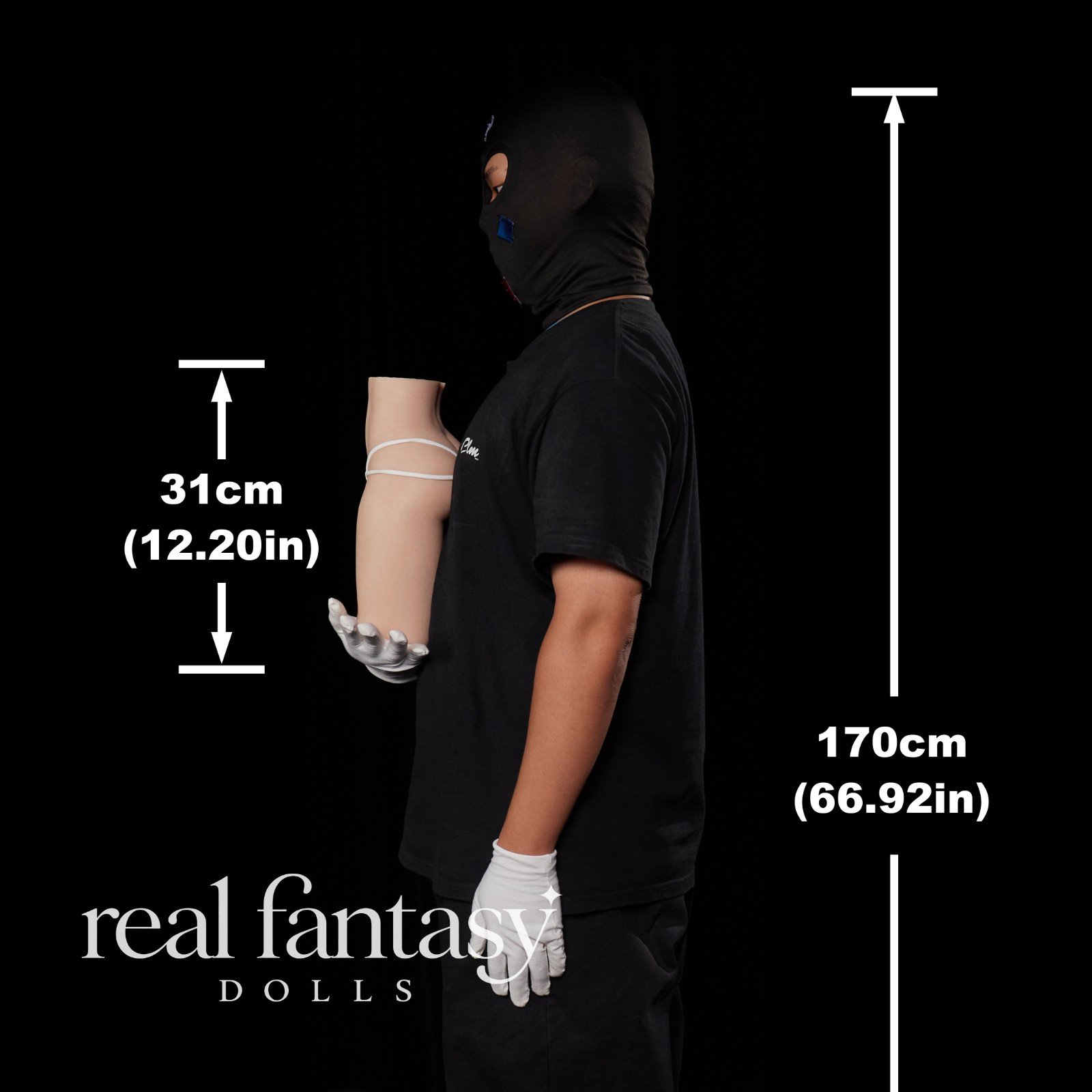 31cm (1'0") CLM Pro PW-L31 PW-L31 Full Silicone - Climax Doll - Image 5