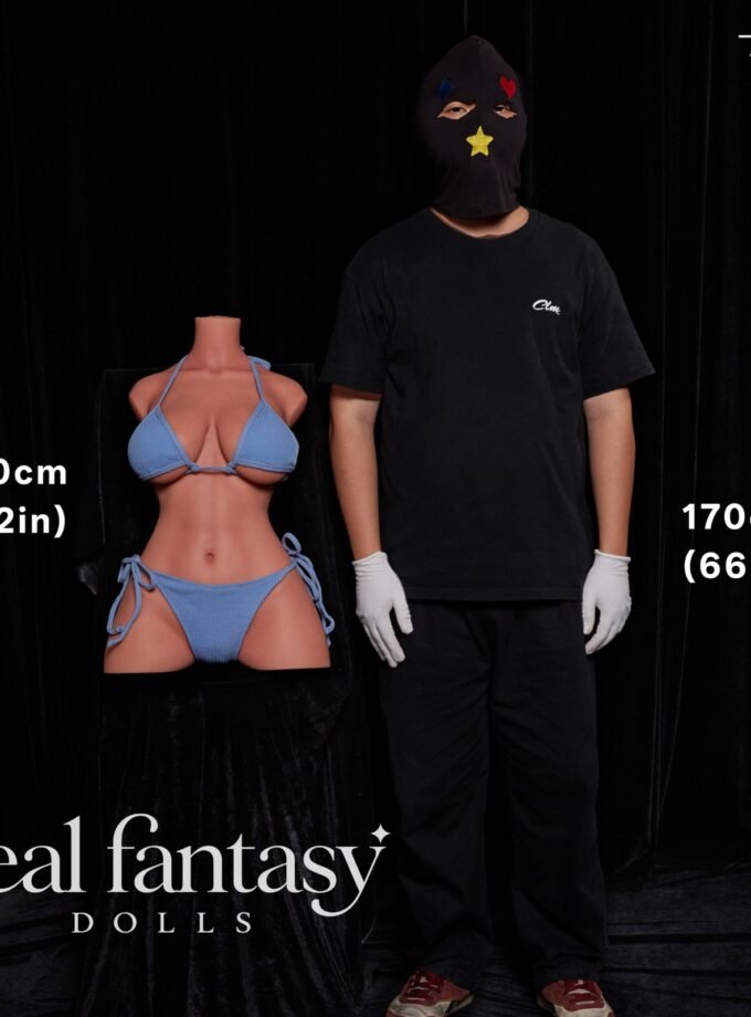 60cm (2'0") E-Cup CLM ULW ULW 662# Torso Full Silicone - Climax Doll