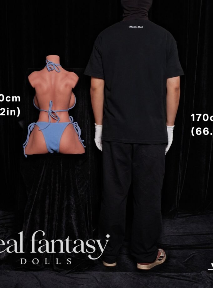 60cm (2'0") F-Cup CLM ULW ULW 663# Torso Full Silicone - Climax Doll