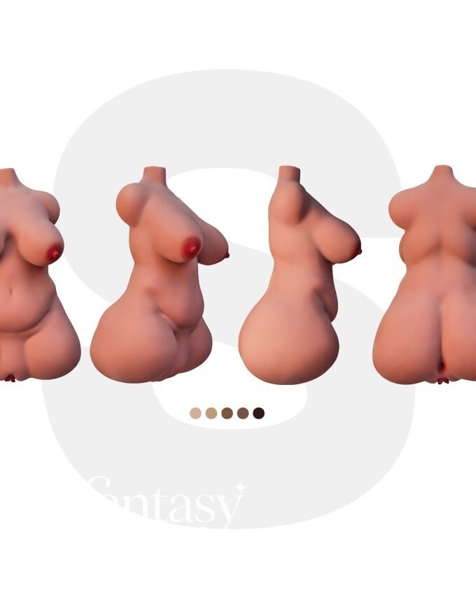14.4cm (0'6") CLM Classic S-MTorso TPE - Climax Doll